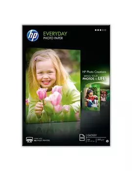 Carta Fotografica Everyday HP Q2510A - A4 - 200 g - Lucida (Conf. 100)