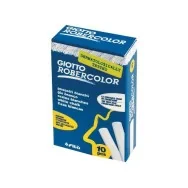 Gessetti Robercolor Giotto Fila - 80 mm - 538700 (Bianco Tondi Conf. 100)