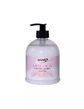 Sapone Liquido Latte e Seta Amati - 112306001196 - 500 ml