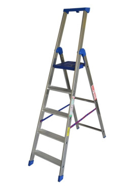 Scala Professionale Climb Evolution Marchetti - 5 Gradini - 20874 (Alluminio)