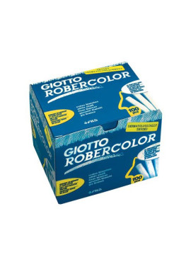 Gessetti Robercolor Giotto Fila - 80 mm - 538800 (Bianco Tondi Conf. 100)