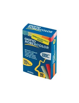 Gessetti Robercolor Giotto Fila - 80 mm - 538900 (Assortiti Tondi Conf. 100)