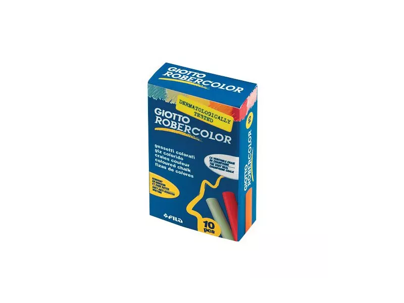 Gessetti Robercolor Giotto Fila - 80 mm - 538900 (Assortiti Tondi Conf. 100) Gessetti Robercolor Giotto Fila - 80 mm - 538900 (Assortiti Tondi Conf. 100)