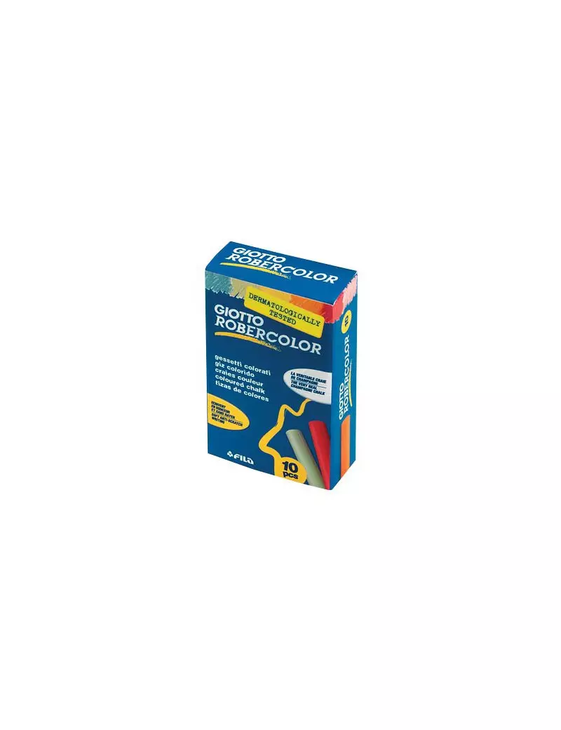 Gessetti Robercolor Giotto Fila - 80 mm - 538900 (Assortiti Tondi Conf. 100) Gessetti Robercolor Giotto Fila - 80 mm - 538900 (Assortiti Tondi Conf. 100)