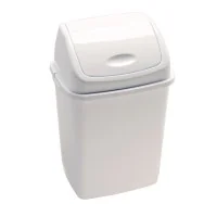 Pattumiera con Coperchio Basculante RIF Basic Medial International - 50 Litri - 909050 (Bianco)