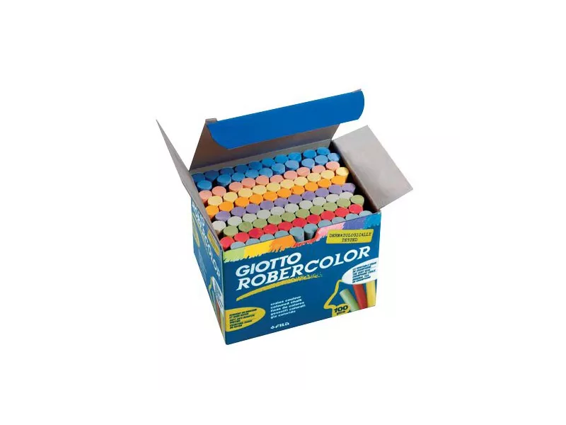 Gessetti Robercolor Giotto Fila - 80 mm - 539000 (Assortiti Tondi Conf. 100) Gessetti Robercolor Giotto Fila - 80 mm - 539000 (Assortiti Tondi Conf. 100)