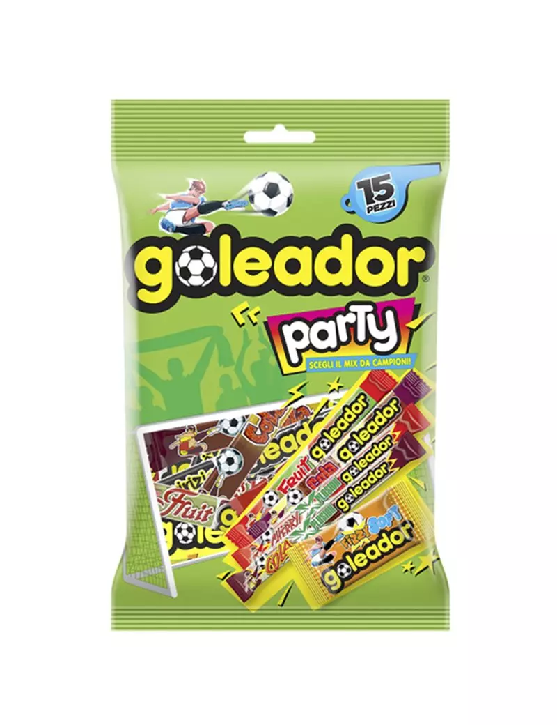 Caramelle Gommose Goleador Party Perfetti - 09449900 (Conf. 15) Caramelle Gommose Goleador Party Perfetti - 09449900 (Conf. 15)