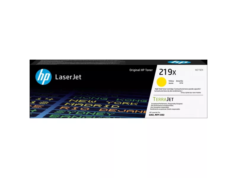 Toner Originale HP W2192X 219X (Giallo 2500 pagine)