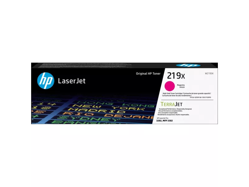 Toner Originale HP W2193X 219X (Magenta 2500 pagine)