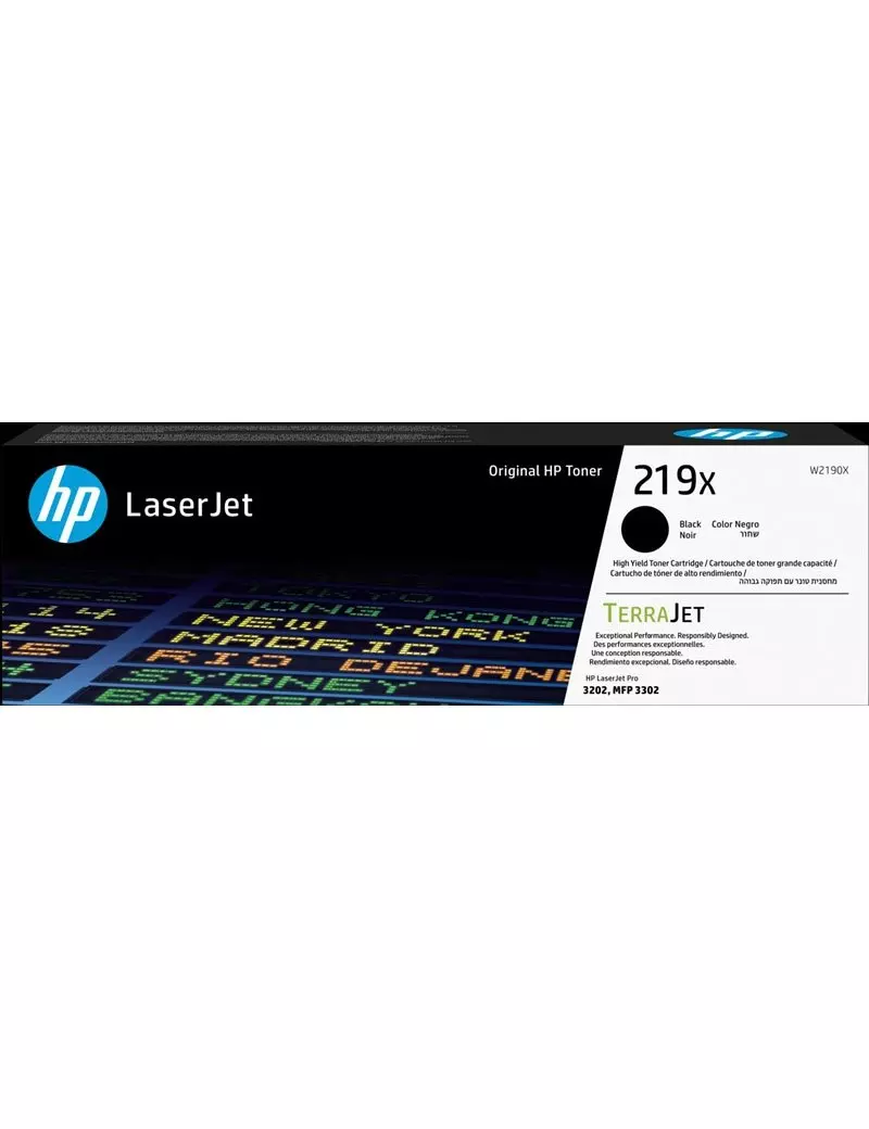 Toner Originale HP W2190X 219X (Nero 3200 pagine) Toner Originale HP W2190X 219X (Nero 3200 pagine)