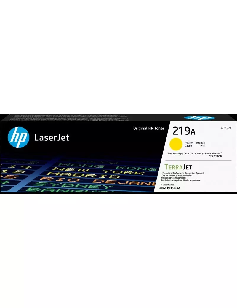 Toner Originale HP W2192A 219A (Giallo 1200 pagine) Toner Originale HP W2192A 219A (Giallo 1200 pagine)