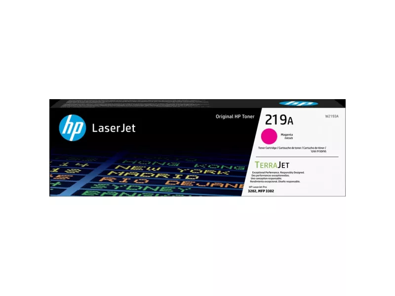 Toner Originale HP W2193A 219A (Magenta 1200 pagine)