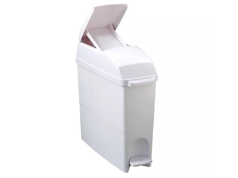 Contenitore Igienico a Pedale Medial International - 18 Litri - 17x43x48 cm - 104081 (Bianco) Contenitore Igienico a Pedale Medial International - 18 Litri - 17x43x48 cm - 104081 (Bianco)