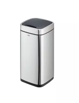 Cestino No Touch Durable - con Sensore di Movimento - 21 Litri - 3422-23 (Argento)