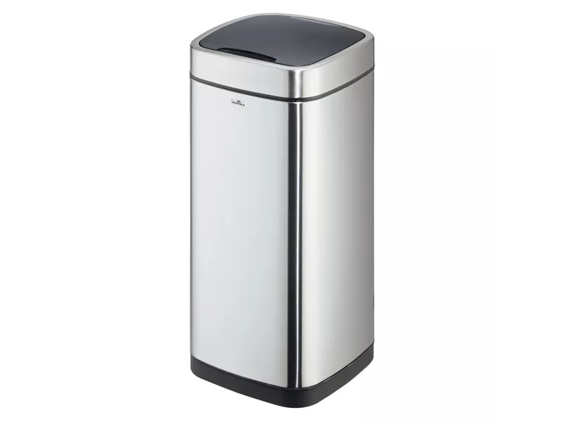 Cestino No Touch Durable - con Sensore di Movimento - 35 Litri - 3423-23 (Argento)
