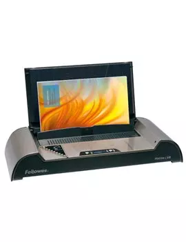 Rilegatrice Termica Helios 60 Fellowes - 600 Fogli - 5642003 (Grigio e Grafite Metallizzato)