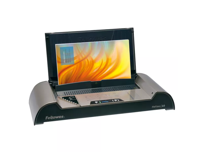 Rilegatrice Termica Helios 60 Fellowes - 600 Fogli - 5642003 (Grigio e Grafite Metallizzato)
