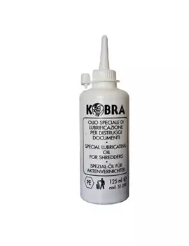 Olio Lubrificante per Distruggidocumenti Kobra - 51.091 (125 ml)