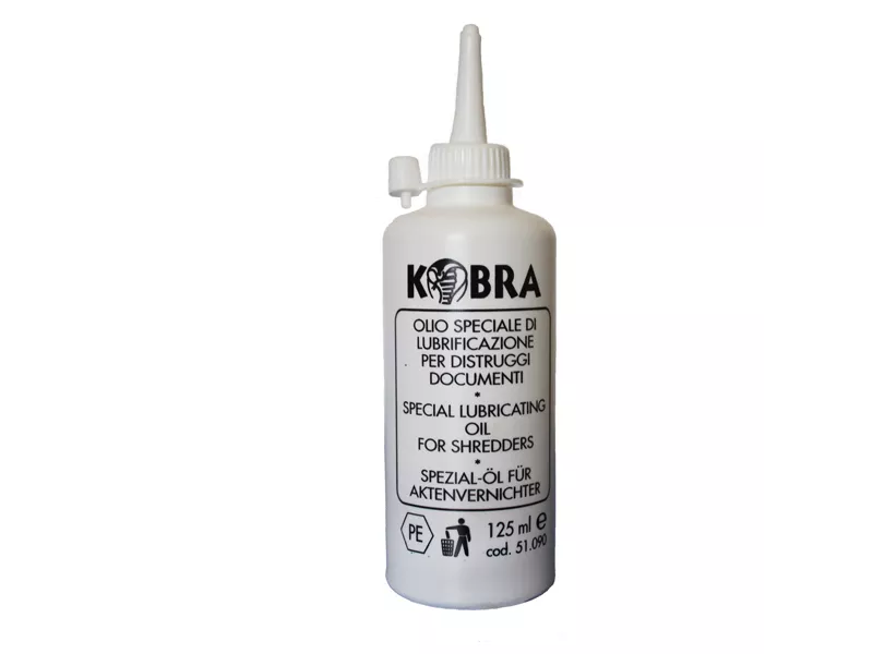 Olio Lubrificante per Distruggidocumenti Kobra - 51.091 (125 ml)