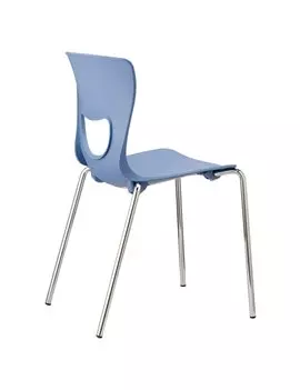 Sedia da Attesa Pluto Unisit - Plastica - PT4-BL (Blu)