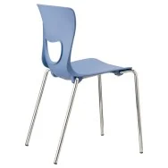 Sedia da Attesa Pluto Unisit - Plastica - PT4-BL (Blu)