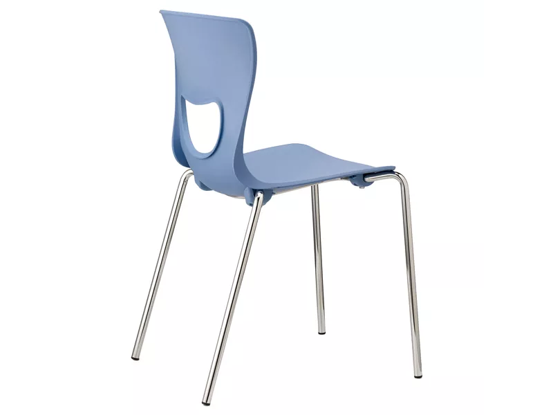 Sedia da Attesa Pluto Unisit - Plastica - PT4-BL (Blu)