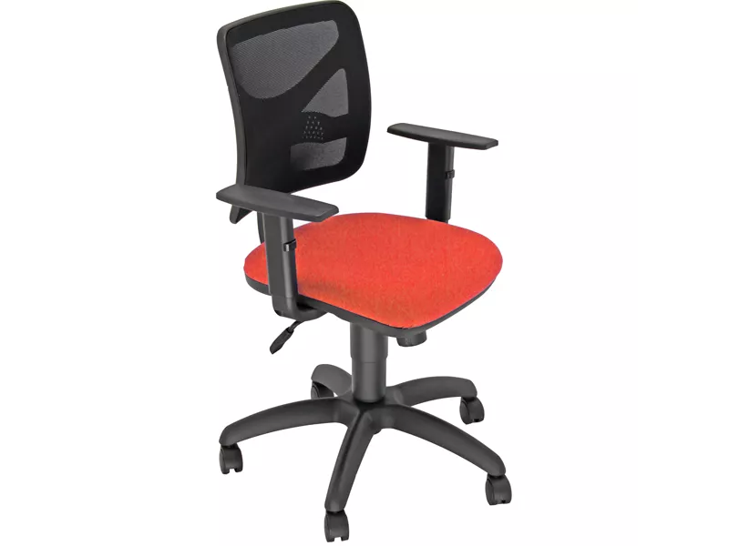 Sedia Operativa Pentagon Y10 Unisit - PNBE/BRF/ER (Rosso e Nero)