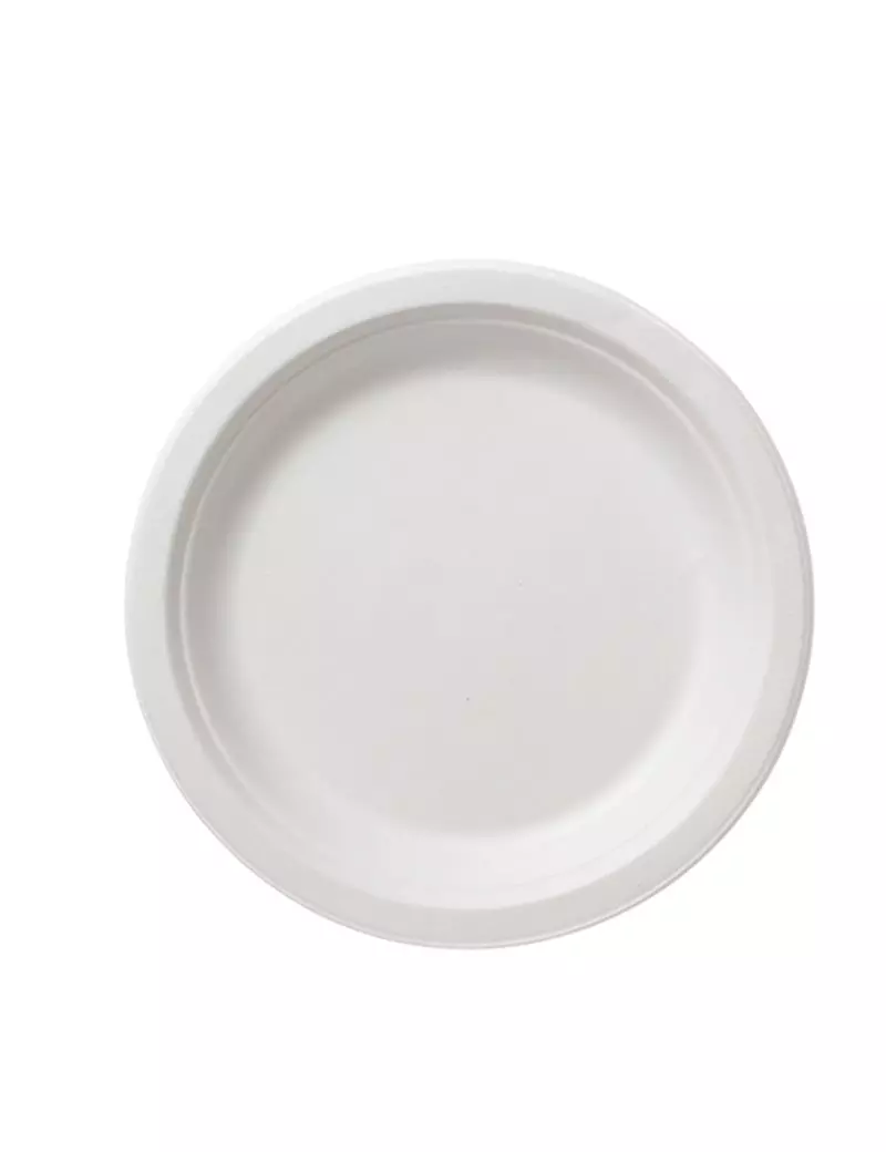 Piatto Piano Bio Leone - 26 cm - Q2011 (Bianco Conf. 50) Piatto Piano Bio Leone - 26 cm - Q2011 (Bianco Conf. 50)