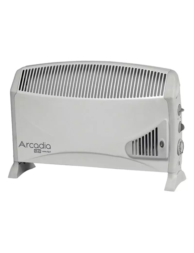 Termoconvettore Ventilato Arcadia CFG - 2000W - ER010 (Grigio Chiaro) Termoconvettore Ventilato Arcadia CFG - 2000W - ER010 (Grigio Chiaro)
