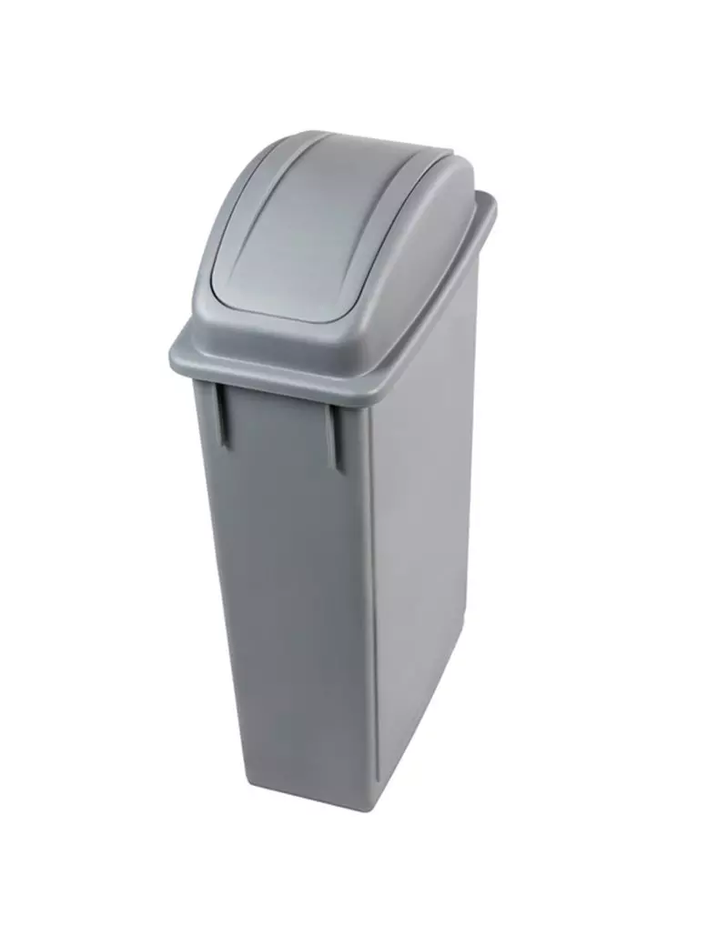 Contenitore per Rifiuti Office 90 Medial International - Indifferenziato - 90 Litri - 29,5x52x83,5 cm - 102210 (Grigio) Contenitore per Rifiuti Office 90 Medial International - Indifferenziato - 90 Litri - 29,5x52x83,5 cm - 102210 (Grigio)