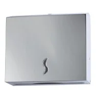 Dispenser per Asciugamani Piegati Brinox Medial International - 28x10,2x26,5 cm - 105011 (Argento)