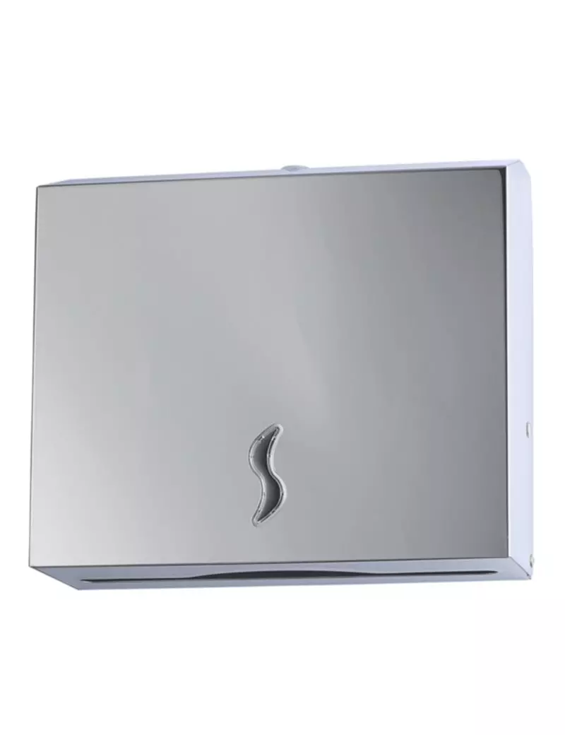 Dispenser per Asciugamani Piegati Brinox Medial International - 28x10,2x26,5 cm - 105011 (Argento) Dispenser per Asciugamani Piegati Brinox Medial International - 28x10,2x26,5 cm - 105011 (Argento)
