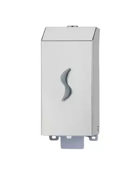 Dispenser per Sapone Liquido Medial International - 0,5 Litri - 104036 (Argento)