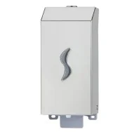 Dispenser per Sapone Liquido Medial International - 0,5 Litri - 104036 (Argento)