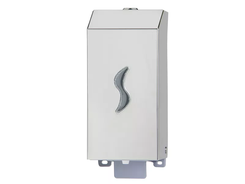 Dispenser per Sapone Liquido Medial International - 0,5 Litri - 104036 (Argento)