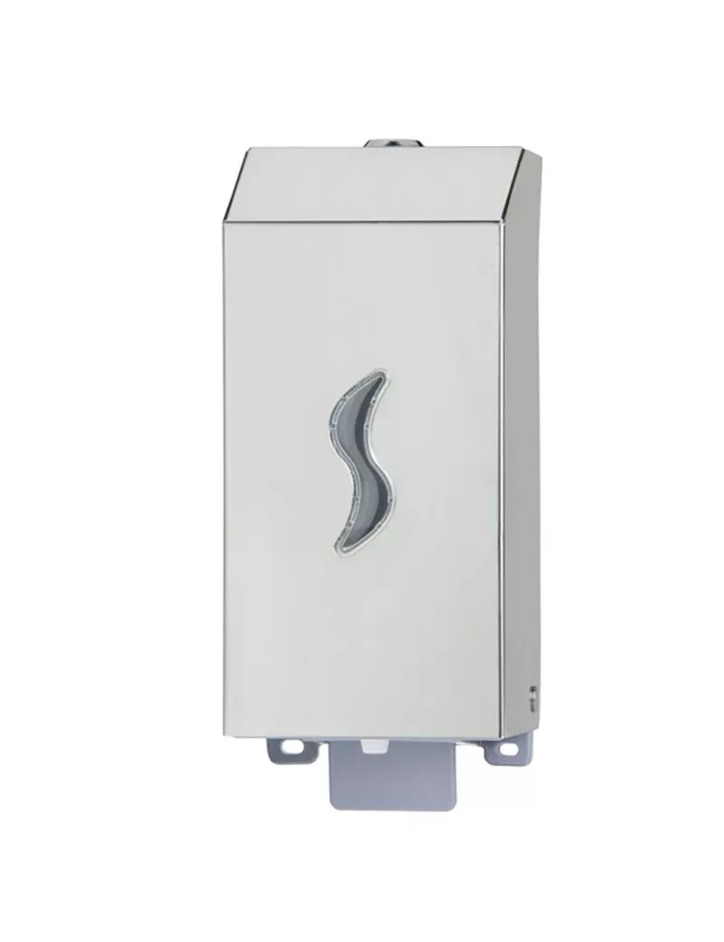 Dispenser per Sapone Liquido Medial International - 0,5 Litri - 104036 (Argento) Dispenser per Sapone Liquido Medial International - 0,5 Litri - 104036 (Argento)