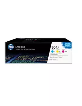 Multipack Toner Originali HP CF372AM 304A (Colori Conf. 3)