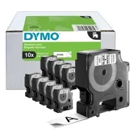 Nastro Originale Dymo S0720830 - 2093098 - 19 mm x 7 m (Nero su Bianco Conf. 10)
