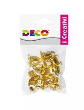 Campanellini in Metallo Deco CWR - 22 mm - 11491 (Oro Conf. 10)