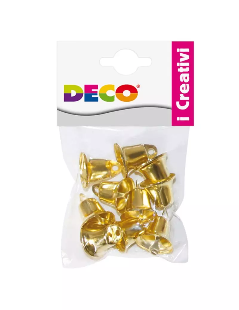 Campanellini in Metallo Deco CWR - 22 mm - 11491 (Oro Conf. 10) Campanellini in Metallo Deco CWR - 22 mm - 11491 (Oro Conf. 10)