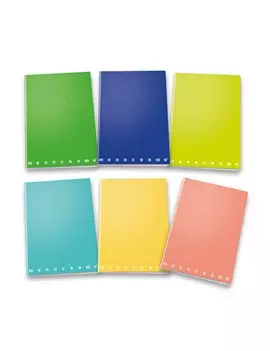 Quaderno Monocromo Green Pigna - A4 - 1 Rigo con Margini - 02309780C (Assortiti Conf. 10)