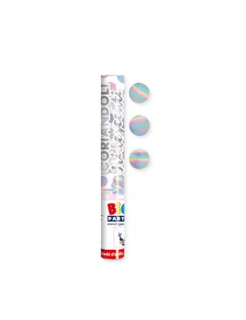Sparacoriandoli Cannon Big Party - 30 cm - 50200 (Multicolore Metal Iridescente Conf. 12)