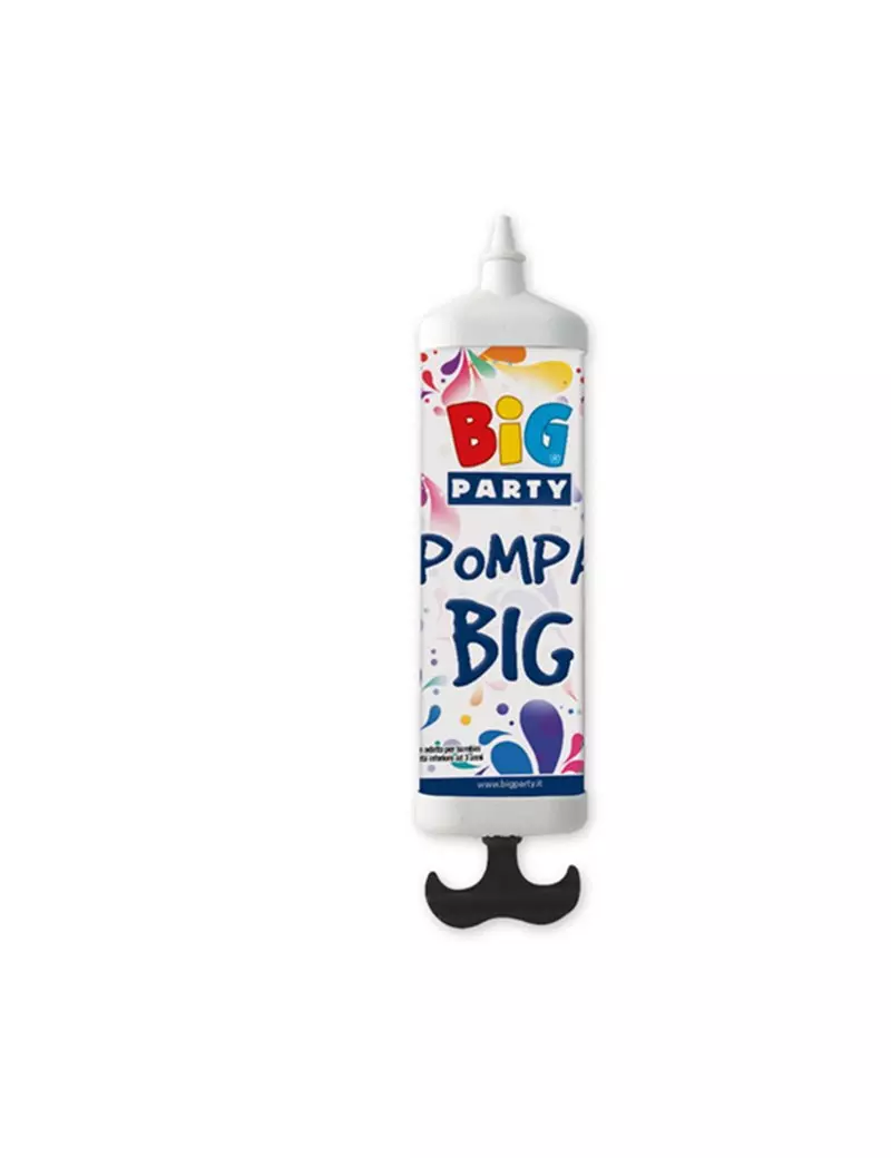 Pompa Big per Palloncini Big Party - 27 cm - 70260 (Multicolore) Pompa Big per Palloncini Big Party - 27 cm - 70260 (Multicolore)
