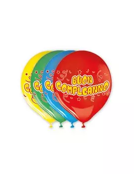 Palloncino in Lattice Big Party - 30 cm - 72222 (Assortiti Buon Compleanno Conf. 20)