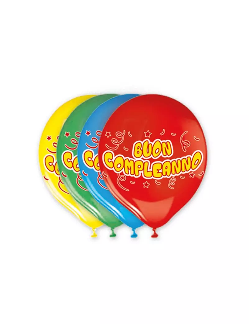Palloncino in Lattice Big Party - 30 cm - 72222 (Assortiti Buon Compleanno Conf. 20) Palloncino in Lattice Big Party - 30 cm - 72222 (Assortiti Buon Compleanno Conf. 20)