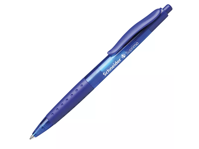 Penna a Sfera a Scatto Suprimo Schneider - Media - P135603 (Blu Conf. 20)