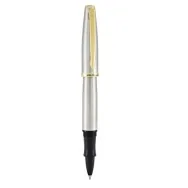 Penna Roller Aldo Domani Monteverde - Punta Media - Fusto Argento - J059676 (Blu)