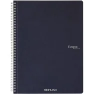 Quaderno Spiralato EcoQua Original Fabriano - A4 - 1 Rigo senza Margini - 19290204 (Blu Scuro Conf. 5)
