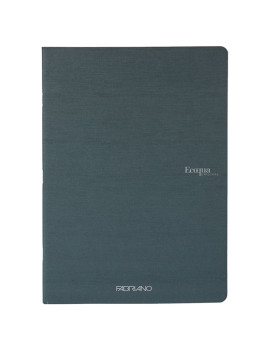 Quaderno EcoQua Original PM Fabriano - A4 - 1 Rigo senza Margini - 19210301 (Antracite Conf. 5)