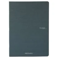Quaderno EcoQua Original PM Fabriano - A4 - 1 Rigo senza Margini - 19210301 (Antracite Conf. 5)